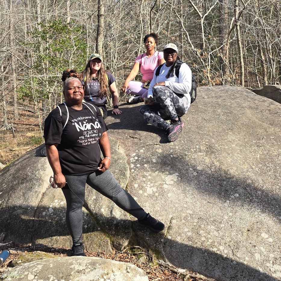 Women on an outdoor adventure
