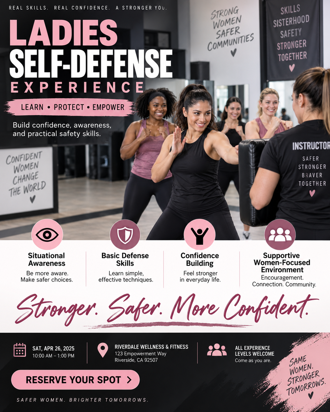 Ladies Self-Defense Experience