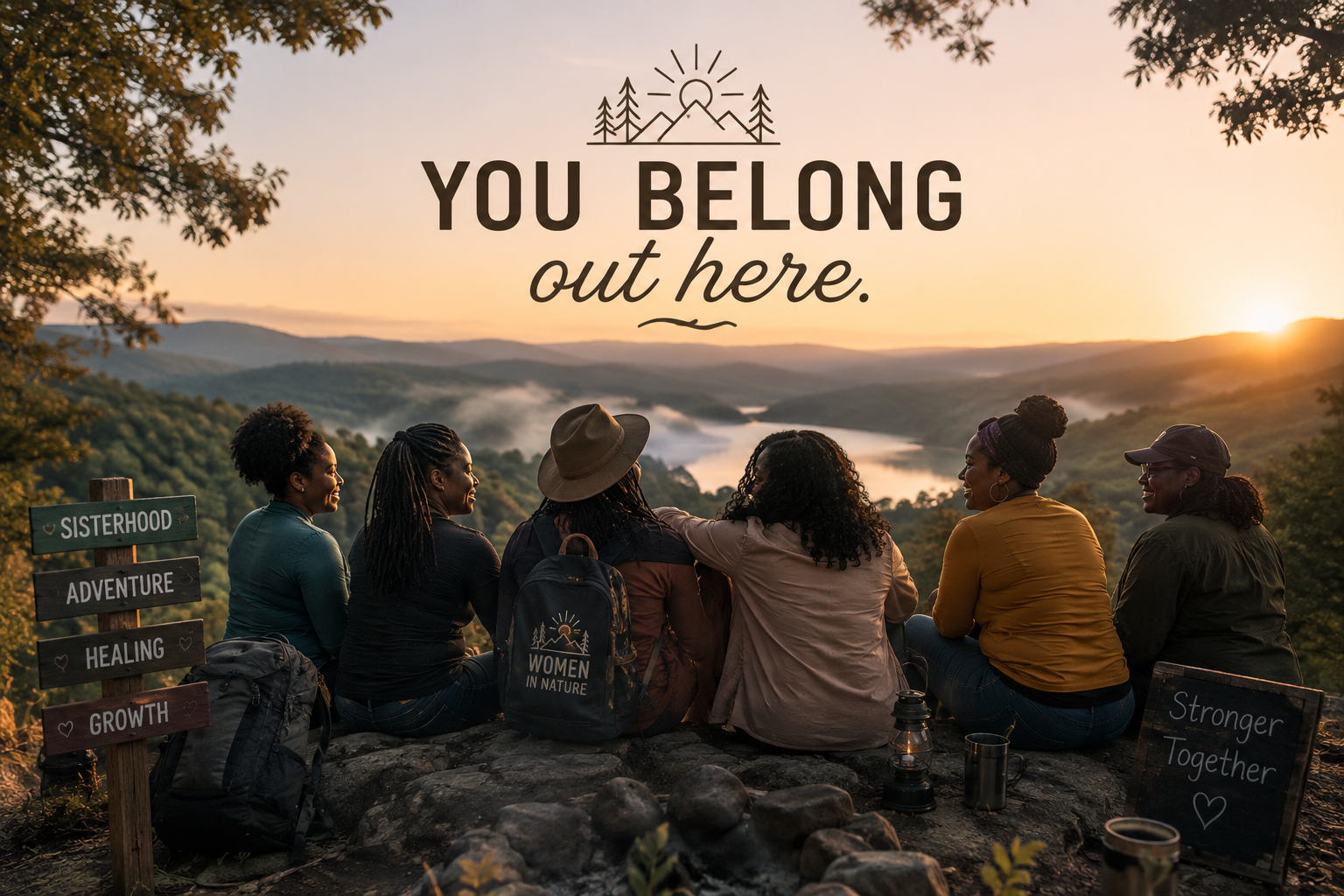 You Belong Out Here — women in nature community